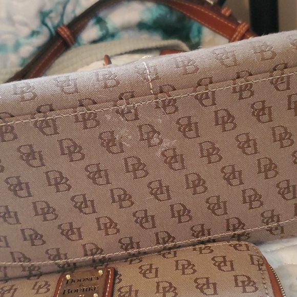 Dooney and Burke Canvas and Wallet - Picture 6 of 6